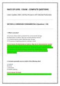 AMPP NACE CIP Level 1 Exam Study Guide &vert; Complete Practice Questions & Verified Answers &lpar;2026 Latest Update&rpar;