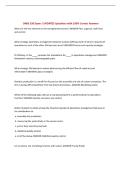 OMIS 338 Exam &vert; UPDATED Questions with 100&percnt; Correct Answers&NewLine;