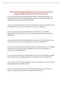 PATH 370 ATI Medication Administration Test &vert; West Coast University-Los Angeles&vert; UPDATED Questions with 100&percnt; Correct Answers&NewLine;