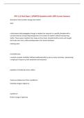 PHY 112 Final Exam &vert; UPDATED Questions with 100&percnt; Correct Answers&NewLine;