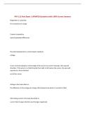 PHY 112 Final Exam &vert; UPDATED Questions with 100&percnt; Correct Answers&NewLine;