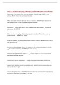 Phys 112 UIC final exam prep &vert; UPDATED Questions with 100&percnt; Correct Answers&NewLine;