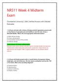 NRNP 6568 Week 10 Quiz Knowledge Check &vert; Fall Term Complete Practice Questions & Verified Answers &lpar;Graded A&plus; Study Guide&rpar;