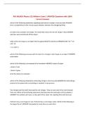 RIO SALADO Physics 112 Midterm Exam &vert; UPDATED Questions with 100&percnt;&NewLine;Correct Answers