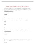 PHYS 122 - EXAM 3 &vert; UPDATED Questions with 100&percnt; Correct Answers&NewLine;