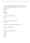 Physics 122 final study guide &vert; UPDATED Questions with 100&percnt; Correct Answers&NewLine;