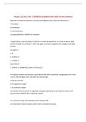 Physics 122 test 1 MC &vert; UPDATED Questions with 100&percnt; Correct Answers&NewLine;