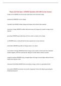 Physics 122 Final Exam &vert; UPDATED Questions with 100&percnt; Correct Answers&NewLine;
