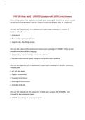 PMT 108 Water test 3 &vert; UPDATED Questions with 100&percnt; Correct Answers&NewLine;