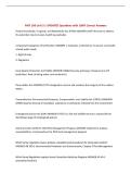 PMT 106 Unit 5 &vert; UPDATED Questions with 100&percnt; Correct Answers&NewLine;