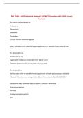 PMT 103A - BASIC Industrial Hygiene &vert; UPDATED Questions with 100&percnt; Correct Answers