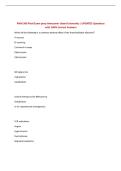 PNM 300 Final Exam prep Vancouver Island University &vert; UPDATED Questions with 100&percnt; Correct Answers