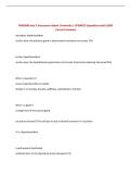 PNM300 test 3 Vancouver Island University&vert; UPDATED Questions with 100&percnt; Correct Answers