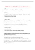 PNM 300 test 2 weeks 5-7&vert; UPDATED Questions with 100&percnt; Correct Answers&NewLine;