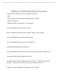 PNM300 test 2 &vert; UPDATED Questions with 100&percnt; Correct Answers&NewLine;
