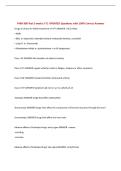 PNM 300 Test 2 weeks 5-7&vert; UPDATED Questions with 100&percnt; Correct Answers&NewLine;