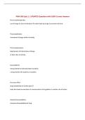 PNM 300 Quiz 1 &vert; UPDATED Questions with 100&percnt; Correct Answers&NewLine;
