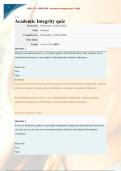 2026 - MNM1503 - Academic Integrity quiz &ndash; QUESTIONS AND ANSWERS - SEMESTER 2