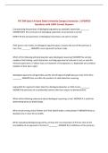 PSY 304 Quiz 6 Arizona State University Campus Immersion &vert; UPDATED&NewLine;Questions with 100&percnt; Correct Answers