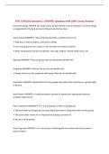 PSYC 1F90 &lpar;2nd Semester&rpar; &vert; UPDATED Questions with 100&percnt; Correct Answers&NewLine;