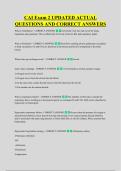 CAI Exam 2 UPDATED ACTUAL &NewLine;QUESTIONS AND CORRECT ANSWERS