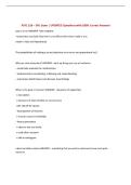 PSYC 210 &ndash; SFU Exam &vert; UPDATED Questions with 100&percnt; Correct Answers&NewLine;