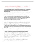 PSYC 420 EXAM 2 STUDY GUIDE &vert; UPDATED Questions with 100&percnt; Correct&NewLine;Answers