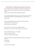 PSYC 420 FINAL Exam &vert; UPDATED Questions with 100&percnt; Correct Answers&NewLine;