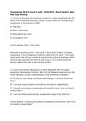 Chamberlain NR 324 Exam 2 &lpar;pdf&rpar; &vert; 2026&sol;2027 &vert; Adult Health I Q&A &vert; Med-Surg Nursing