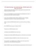 BTEC Applied Psychology - Unit 3 Health Psychology &vert; UPDATED Questions with 100&percnt; Correct Answers&NewLine;&NewLine;