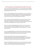 Psyc 750 Assessment Law &vert; UPDATED Questions with 100&percnt; Correct Answers&NewLine;