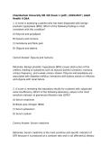 Chamberlain University NR 325 Exam 1 &lpar;pdf&rpar; &vert; 2026&sol;2027 &vert; Adult Health II Q&A 