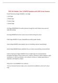PSYC 140- Module 1 Test &vert; UPDATED Questions with 100&percnt; Correct Answers&NewLine;
