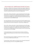 PSYC 140 - Module 2 Exam &vert; UPDATED Questions with 100&percnt; Correct Answers&NewLine;