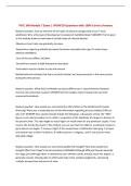 PSYC 140 Module 7 Exam &vert; UPDATED Questions with 100&percnt; Correct Answers&NewLine;