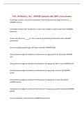 PSYC 140 Module 1 Test &vert; UPDATED Questions with 100&percnt; Correct Answers&NewLine;