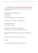 PSYC 140 Module 1 Test &vert; UPDATED Questions with 100&percnt; Correct Answers&NewLine;