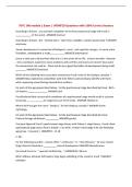 PSYC 140 module 1 Exam &vert; UPDATED Questions with 100&percnt; Correct Answers&NewLine;