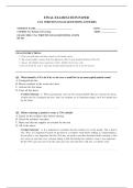 CNA WRITTEN EXAM 2026 127&plus; COMPLETE EXAM QUESTIONS AND ANSWERS 100&percnt; VERIFIED A&plus; GRADE ASSURED&excl;&excl;&excl;&excl;&excl; NEW LATEST UPDATE&excl;&excl;&excl;&excl;