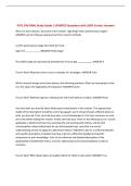PSYC 140 FINAL Study Guide &vert; UPDATED Questions with 100&percnt; Correct Answers&NewLine;