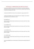PSYC 140 Exam 1 &vert; UPDATED Questions with 100&percnt; Correct Answers&NewLine;