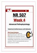 NR 507 Advanced Pathophysiology&colon; Week 4 High-Yield Practice Questions &lpar;Renal and Urologic Systems & Midterm Review&rpar;&comma; Answers&comma; & Rationales 2026&sol;2027 Update