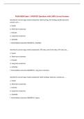 PUBH 6009 Exam &vert; UPDATED Questions with 100&percnt; Correct Answers&NewLine;