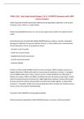 PUBH 1101 - Quiz Study Guide &lpar;Chapter 1 & 2&rpar; &vert; UPDATED Questions with 100&percnt; Correct Answers&NewLine;