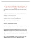 QM 6655 - Midterm Study Guide &lpar;Chapters 1 - 7&rpar;&semi; Project Management - The Managerial Process 7th Edition &vert; UPDATED Questions with 100&percnt; Correct Answers&NewLine;