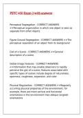 PSYC 450 Exam 2 with answers