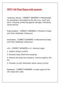 PSYC 450 Final Exam with answers&period;