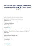 NACE CIP Level 1 Exam &ndash; Complete Questions with&NewLine;Detailed Correct ANSWER-s &vert; Latest Update&NewLine;2026