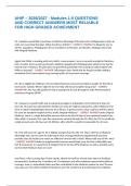 AHIP Medicare Training Modules 1&ndash;5 Study Guide &lpar;2026&sol;2027&rpar; &vert; Practice Questions with Detailed Explanations