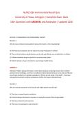 NURS 5334 Antimicrobial Recall Quiz&NewLine;University of Texas&comma; Arlington &vert; Complete Exam Bank&NewLine;100&plus; Questions with ANSWERs and Rationales &vert; Updated 2026